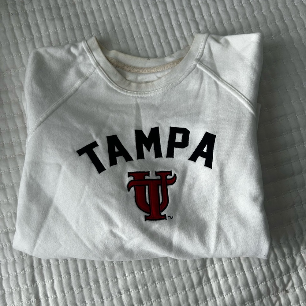 White University of Tampa Sweatshirt